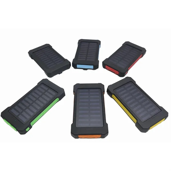 6000mAh Solar Power Bank With Compass - 6000mAh Solar Power Bank With Compass - Image 2 of 10