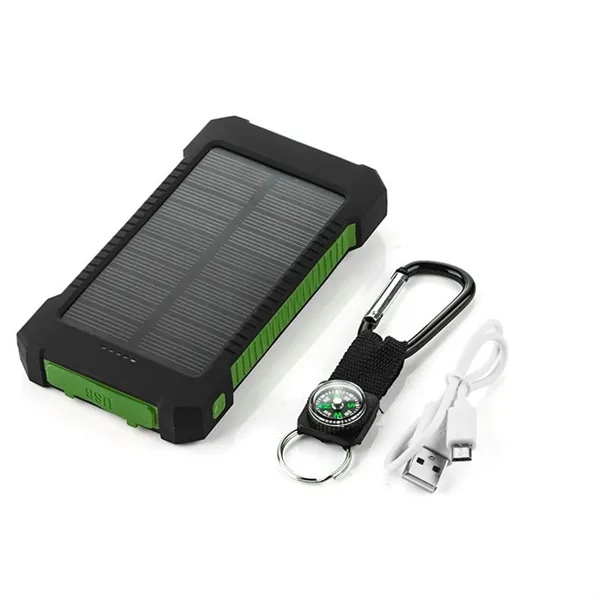 6000mAh Solar Power Bank With Compass - 6000mAh Solar Power Bank With Compass - Image 10 of 10
