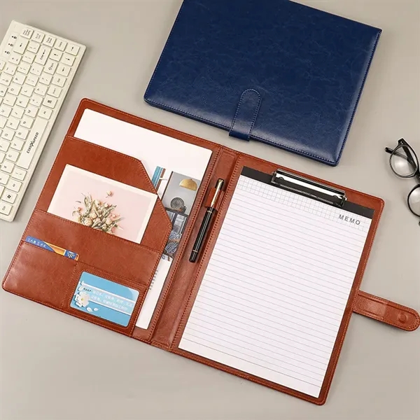 PU Cover Padfolio Writing Pad - PU Cover Padfolio Writing Pad - Image 0 of 3