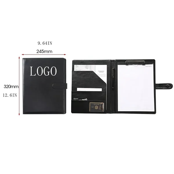PU Cover Padfolio Writing Pad - PU Cover Padfolio Writing Pad - Image 1 of 3