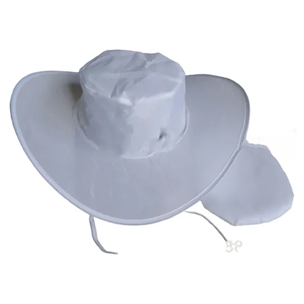 Foldable Polyester Sun Hat - Foldable Polyester Sun Hat - Image 11 of 18