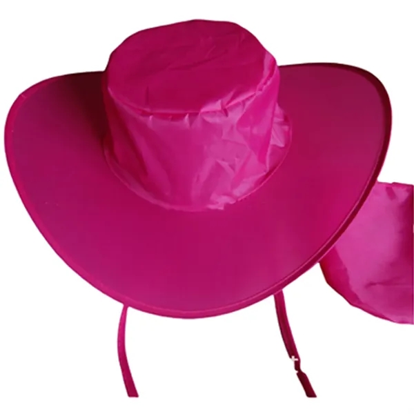 Foldable Polyester Sun Hat - Foldable Polyester Sun Hat - Image 13 of 18