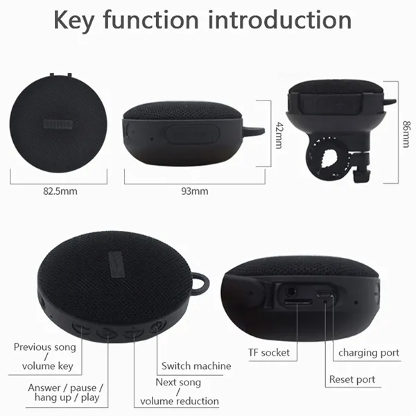 Waterproof Bicycle Wireless Speakers Sunglass Eyeglass Organ - Waterproof Bicycle Wireless Speakers Sunglass Eyeglass Organ - Image 1 of 2