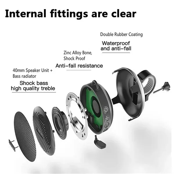 Waterproof Bicycle Wireless Speakers Sunglass Eyeglass Organ - Waterproof Bicycle Wireless Speakers Sunglass Eyeglass Organ - Image 2 of 2