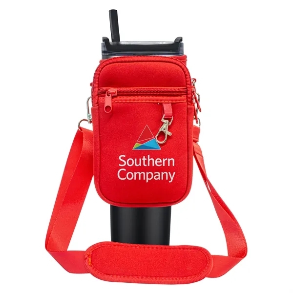 Water Bottle Pouch With Strap - Water Bottle Pouch With Strap - Image 0 of 9