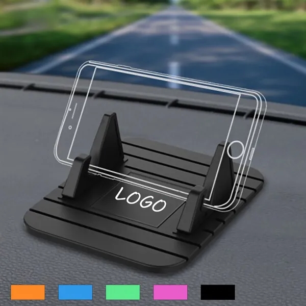 Detachable Silicone Car Phone Mount - Detachable Silicone Car Phone Mount - Image 0 of 3