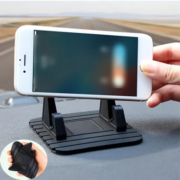 Detachable Silicone Car Phone Mount - Detachable Silicone Car Phone Mount - Image 1 of 3