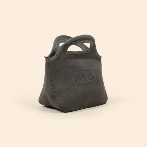 KLUTCH - SUEDE-ISH NEOPRENE LUNCH BAG - KLUTCH - SUEDE-ISH NEOPRENE LUNCH BAG - Image 5 of 6