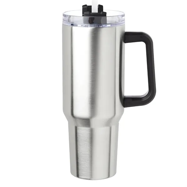 40 oz Alps Stainless Steel Travel Mug with Handle - 40 oz Alps Stainless Steel Travel Mug with Handle - Image 7 of 10