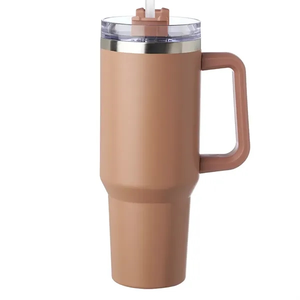 40 oz Alps Stainless Steel Travel Mug with Handle - 40 oz Alps Stainless Steel Travel Mug with Handle - Image 9 of 10