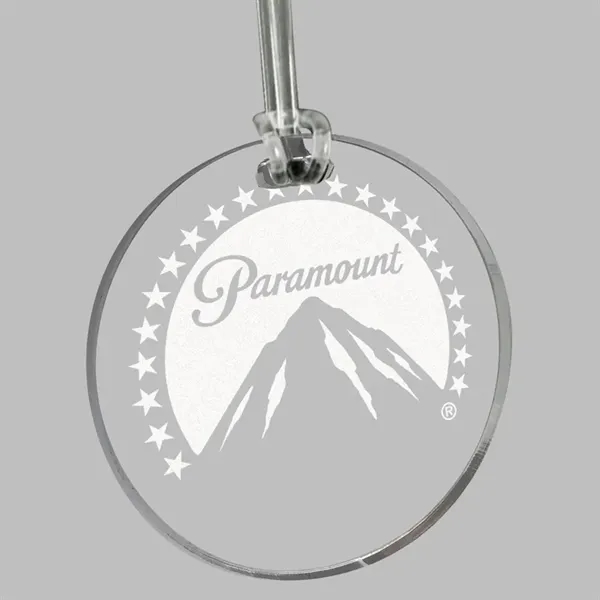 Custom Acrylic Laser Etched Bag Tag - Custom Acrylic Laser Etched Bag Tag - Image 1 of 8
