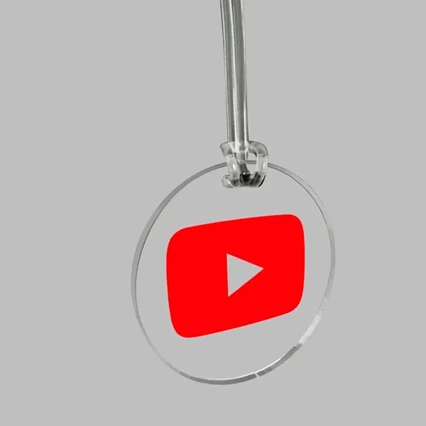 Custom Acrylic UV Color Bag Tags - Custom Acrylic UV Color Bag Tags - Image 2 of 5