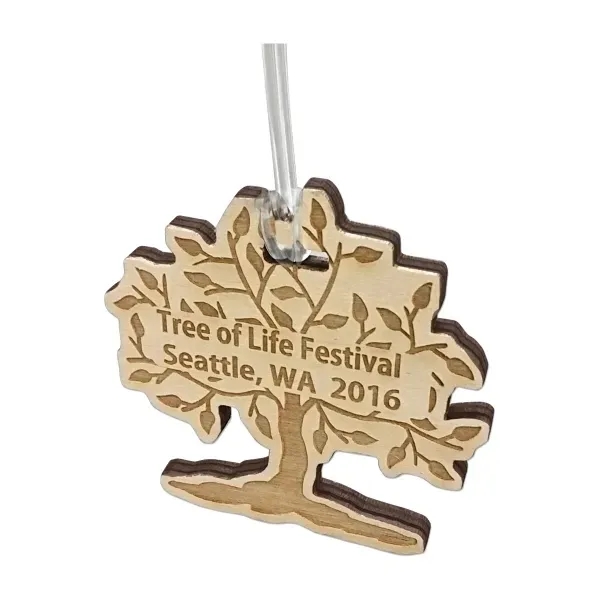 Custom Laser Etched Birch Bag Tags - Custom Laser Etched Birch Bag Tags - Image 3 of 4