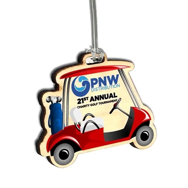 Custom Ultra Vivid Birch Bag Tags - Custom Ultra Vivid Birch Bag Tags - Image 0 of 5