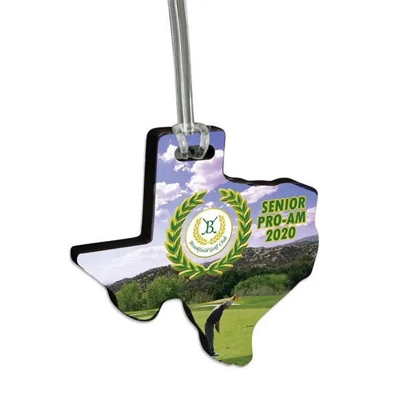 Custom Ultra Vivid Recycled Wood Bag Tags - Custom Ultra Vivid Recycled Wood Bag Tags - Image 2 of 10