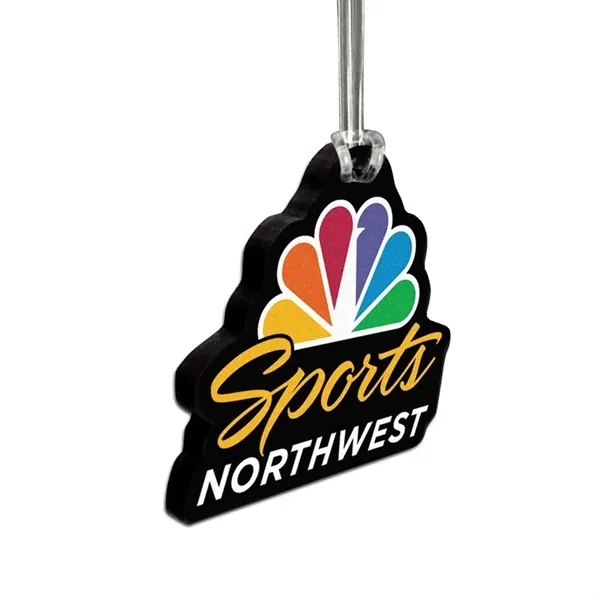 Custom Ultra Vivid Recycled Wood Bag Tags - Custom Ultra Vivid Recycled Wood Bag Tags - Image 6 of 10