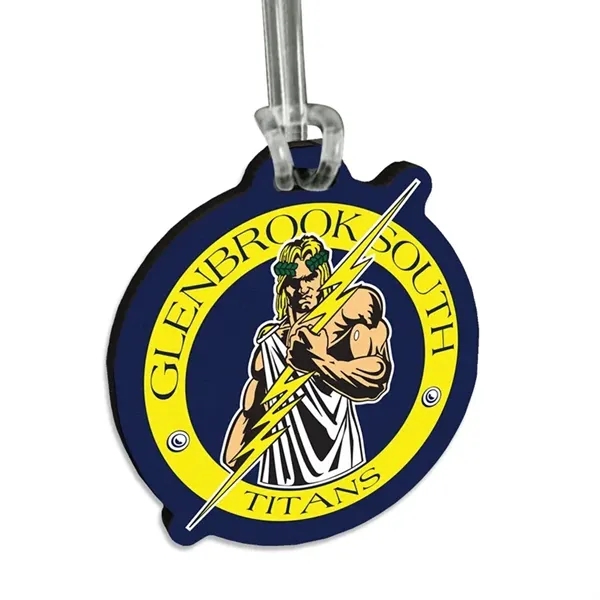 Custom Ultra Vivid Recycled Wood Bag Tags - Custom Ultra Vivid Recycled Wood Bag Tags - Image 7 of 10