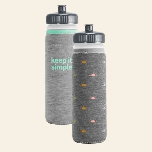 HEATHERED JERSEY KNIT - VAN METRO SPORT BOTTLE-PUSH-PULL CAP - HEATHERED JERSEY KNIT - VAN METRO SPORT BOTTLE-PUSH-PULL CAP - Image 0 of 2