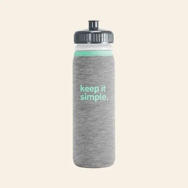 HEATHERED JERSEY KNIT - VAN METRO SPORT BOTTLE-PUSH-PULL CAP - HEATHERED JERSEY KNIT - VAN METRO SPORT BOTTLE-PUSH-PULL CAP - Image 1 of 2