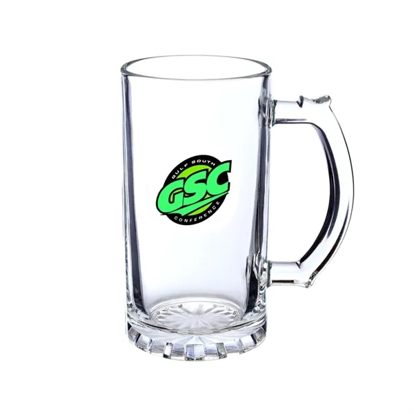 16 oz. Glass Printed Sports Mugs - 16 oz. Glass Printed Sports Mugs - Image 1 of 2