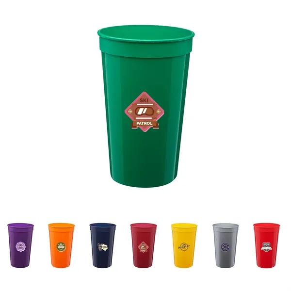 Plastic Stadium Cups 22 oz - Plastic Stadium Cups 22 oz - Image 0 of 9