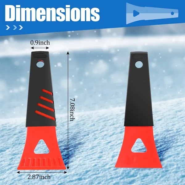 Color Ice Scraper For Car Windshield Defroster Cleaning - Color Ice Scraper For Car Windshield Defroster Cleaning - Image 1 of 5