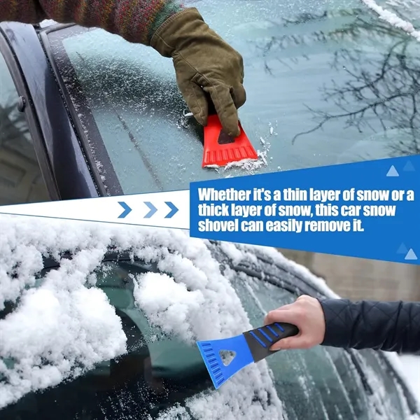 Color Ice Scraper For Car Windshield Defroster Cleaning - Color Ice Scraper For Car Windshield Defroster Cleaning - Image 2 of 5