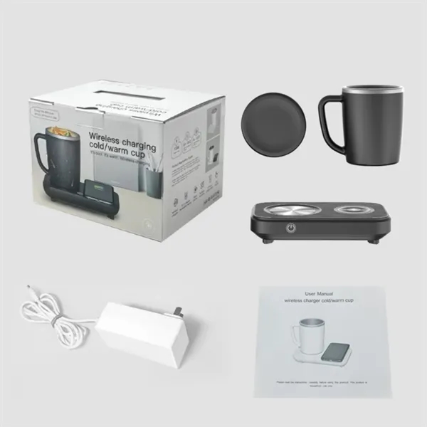 3 In 1 Mug Warmer For Coffee Wireless Charging - 3 In 1 Mug Warmer For Coffee Wireless Charging - Image 5 of 5