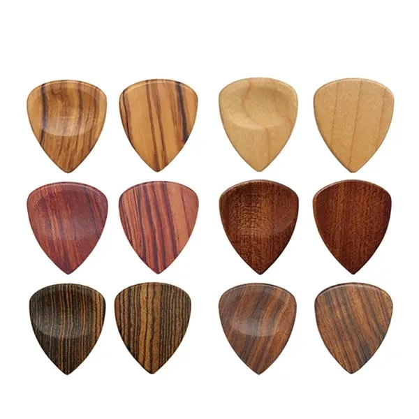 Wooden Guitar Pick - Wooden Guitar Pick - Image 2 of 2