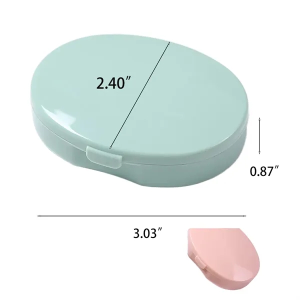 Portable Mini Plastic Pill Case - Portable Mini Plastic Pill Case - Image 1 of 1