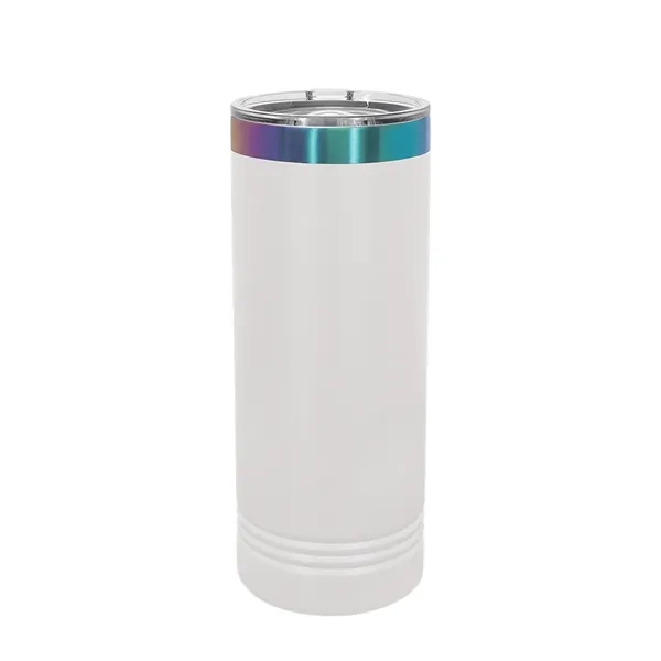 Polar Camel 22 oz Ion Plated Skinny Tumbler with Slider Lid - Polar Camel 22 oz Ion Plated Skinny Tumbler with Slider Lid - Image 6 of 7