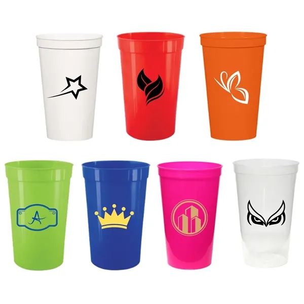 22oz. Solid Stadium Cup - 22oz. Solid Stadium Cup - Image 0 of 7