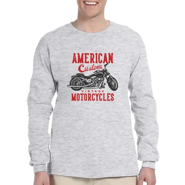 Gildan Ultra Cotton Long Sleeve T-shirt - Gildan Ultra Cotton Long Sleeve T-shirt - Image 0 of 29