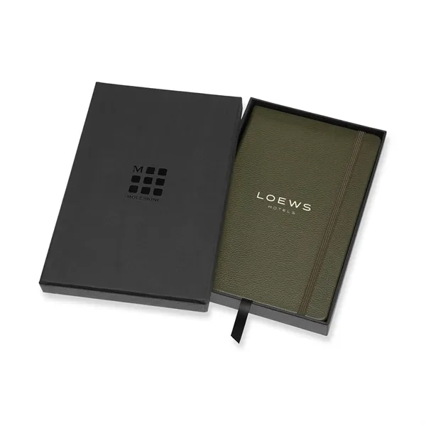 Moleskine® Leather Ruled Large Notebook - Moleskine® Leather Ruled Large Notebook - Image 5 of 11