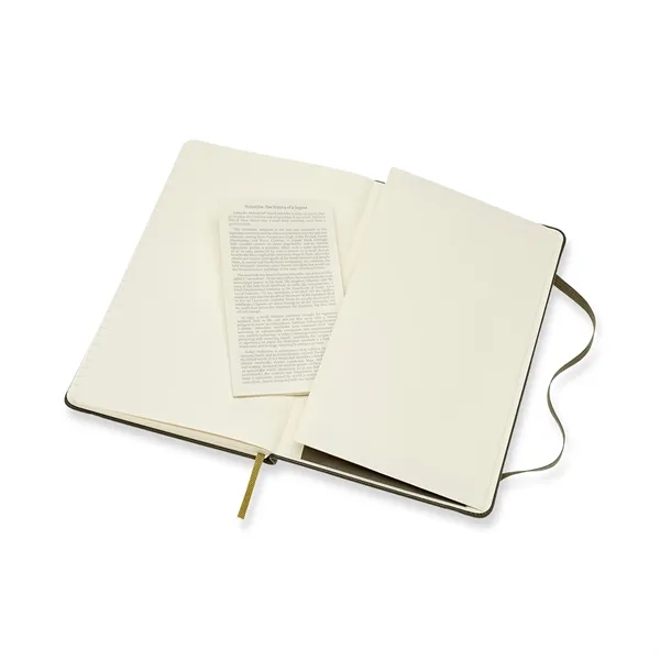 Moleskine® Leather Ruled Large Notebook - Moleskine® Leather Ruled Large Notebook - Image 8 of 11