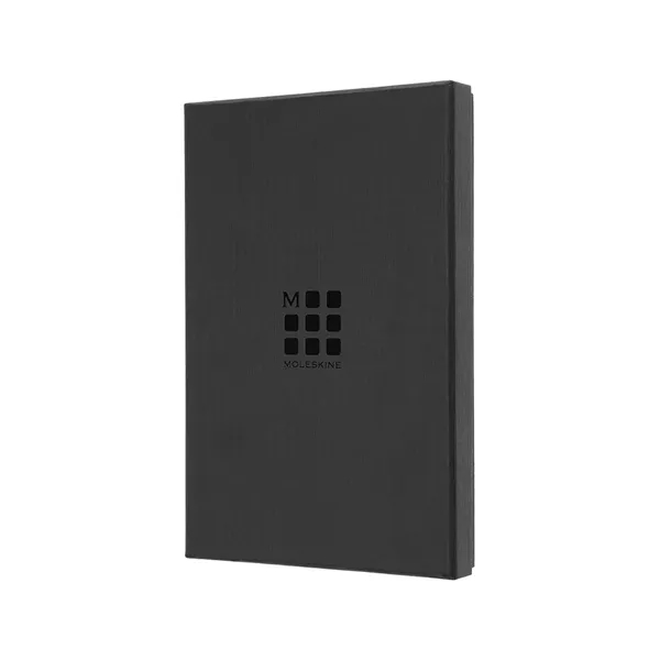 Moleskine® Leather Ruled Large Notebook - Moleskine® Leather Ruled Large Notebook - Image 9 of 11