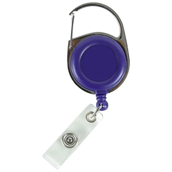 Quick Ship Full Color Carabiner Badge Reel with Belt Clip - Quick Ship Full Color Carabiner Badge Reel with Belt Clip - Image 7 of 7
