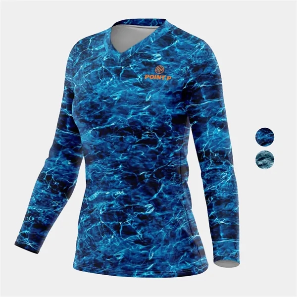 Mossy Oak® Women's Polyester Interlock T-Shirt, UPF 50+ - Mossy Oak® Women's Polyester Interlock T-Shirt, UPF 50+ - Image 0 of 3