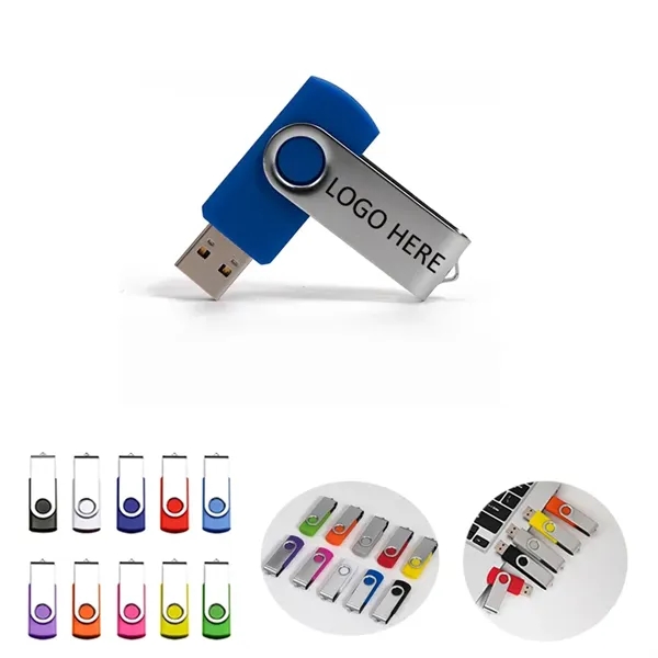 4GB Metal Portable Lanyard USB Flash Disk - 4GB Metal Portable Lanyard USB Flash Disk - Image 0 of 5