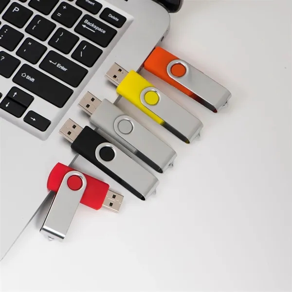 4GB Metal Portable Lanyard USB Flash Disk - 4GB Metal Portable Lanyard USB Flash Disk - Image 2 of 5