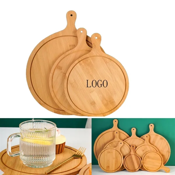 High-end Wooden Pizza Western Plate