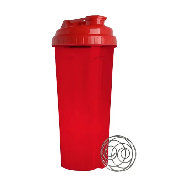 Plastic Tumbler with Lid and Whisk Ball, 24 oz. - Plastic Tumbler with Lid and Whisk Ball, 24 oz. - Image 6 of 7