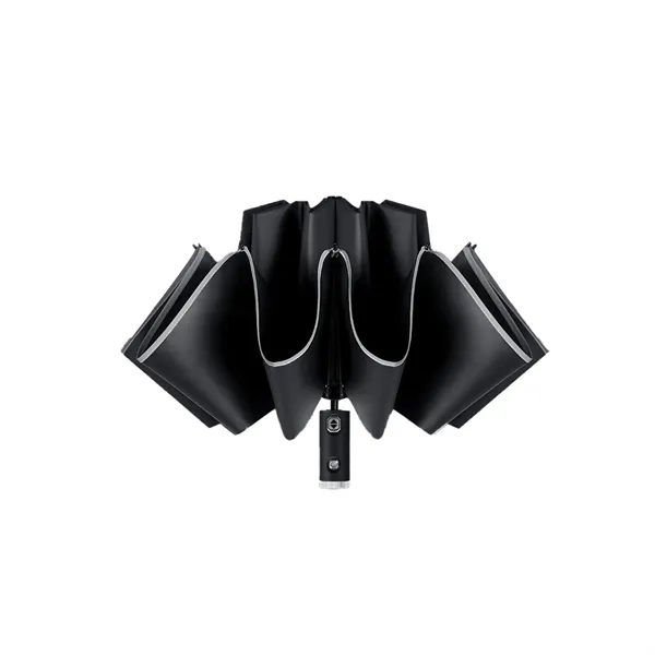Automatic Compact Umbrella With LED Flashlight MOQ10pcs - Automatic Compact Umbrella With LED Flashlight MOQ10pcs - Image 2 of 4