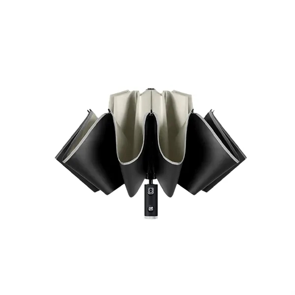 Automatic Compact Umbrella With LED Flashlight MOQ10pcs - Automatic Compact Umbrella With LED Flashlight MOQ10pcs - Image 4 of 4