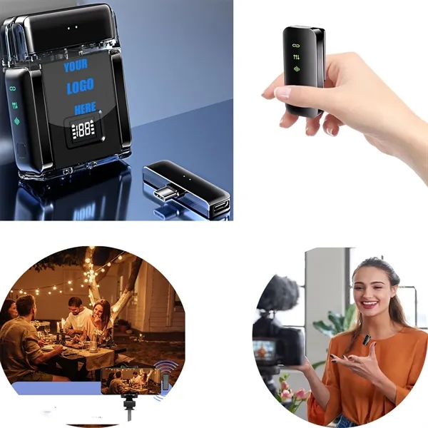 2024 new Mini Portable Wireless Lavalier Microphone - 2024 new Mini Portable Wireless Lavalier Microphone - Image 3 of 3