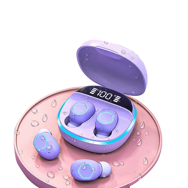 Wireless Charging Case Digital Display Sports Ear Buds - Wireless Charging Case Digital Display Sports Ear Buds - Image 2 of 8