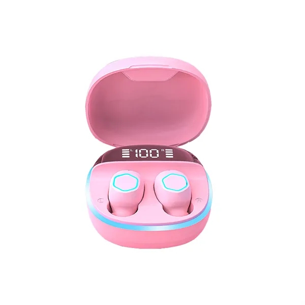 Wireless Charging Case Digital Display Sports Ear Buds - Wireless Charging Case Digital Display Sports Ear Buds - Image 3 of 8