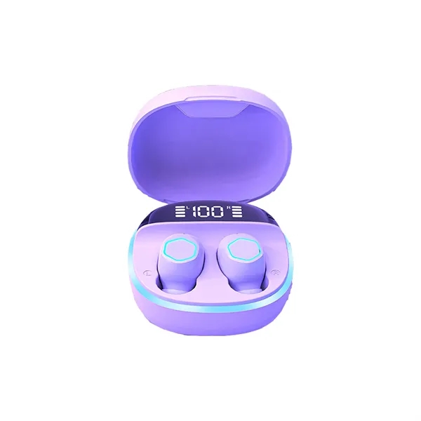 Wireless Charging Case Digital Display Sports Ear Buds - Wireless Charging Case Digital Display Sports Ear Buds - Image 4 of 8