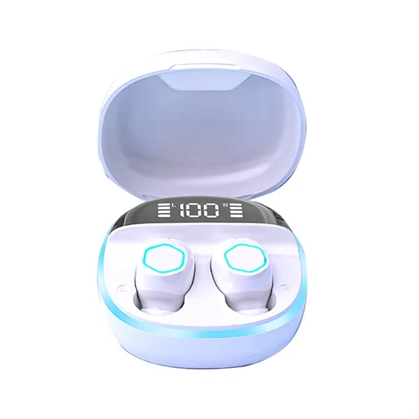 Wireless Charging Case Digital Display Sports Ear Buds - Wireless Charging Case Digital Display Sports Ear Buds - Image 5 of 8