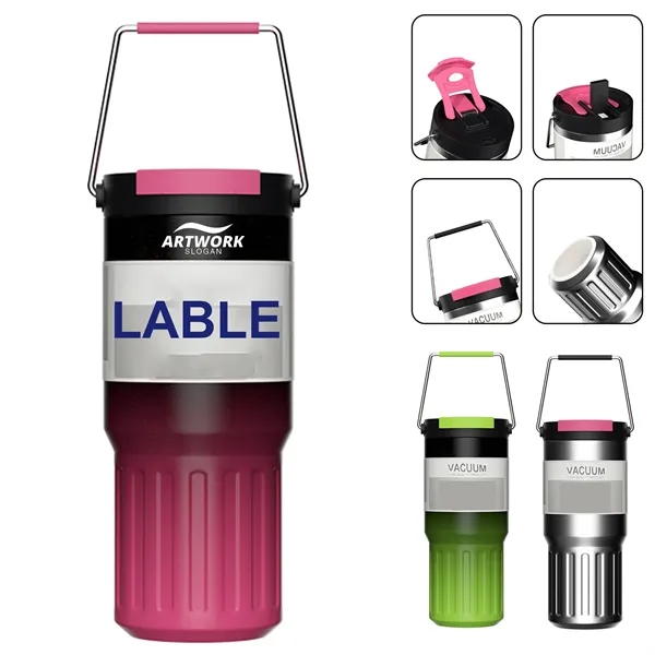 26oz Large Capacity Insulated Thermos Bottle - 26oz Large Capacity Insulated Thermos Bottle - Image 0 of 3